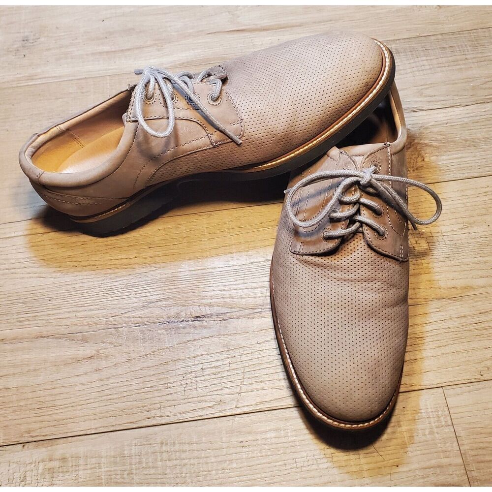 Abeo BIO System Suede Leather Dress Shoes Mens Size 10 M